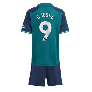 Arsenal Gabriel Jesus #9 Replika Babytøj Tredje sæt Børn 2023-24 Kortærmet (+ Korte bukser)